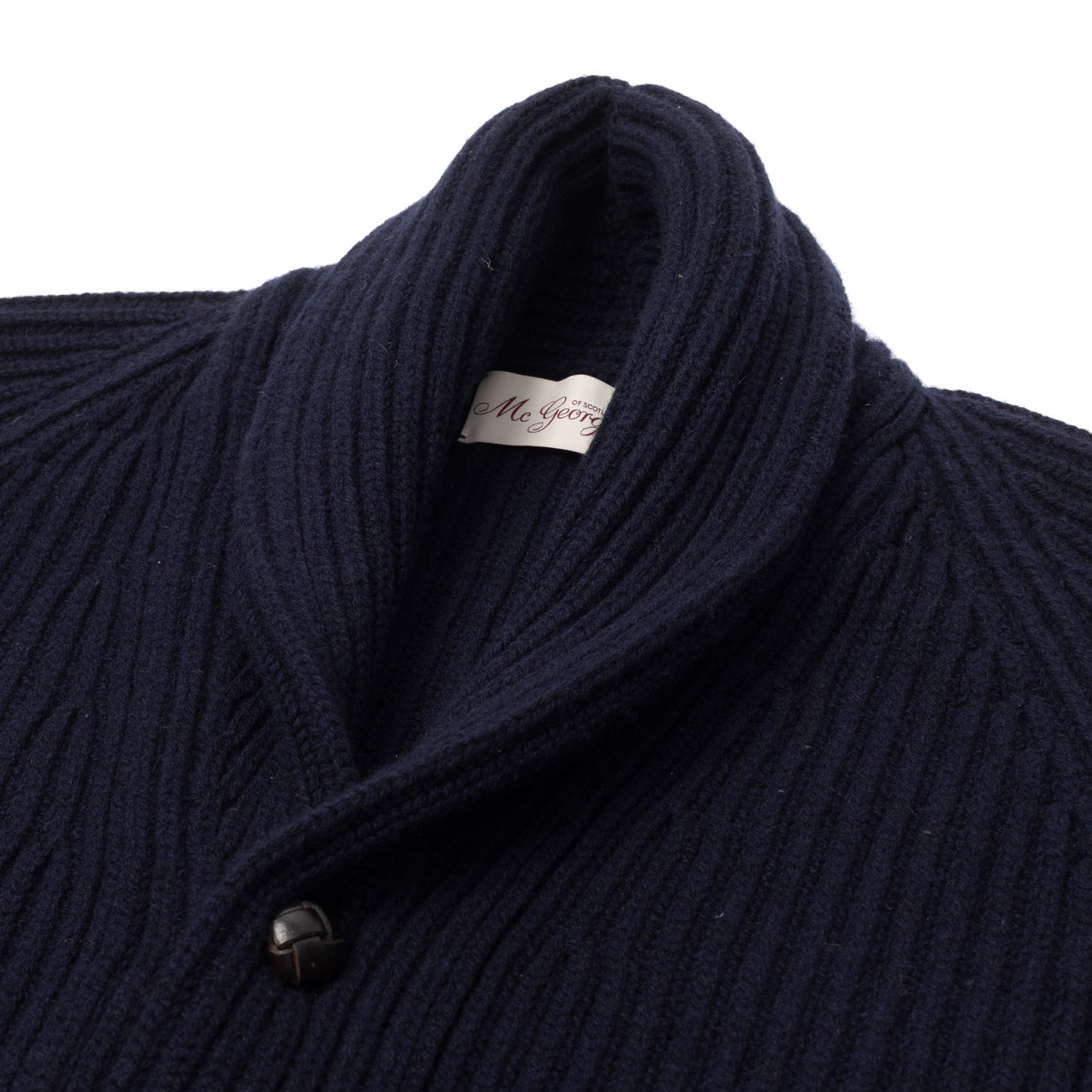 Strickjacke "Iconic Shawl" aus Lambswool und Kaschmir - Original Knit